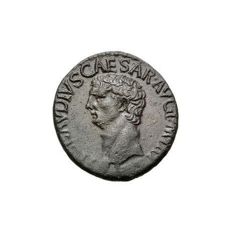 Large Roman Coin of Claudius // 41-54 AD