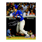 David Ross // Signed Last Career At Bat HR Photo // Chicago Cubs // 2016 World Series Game 7 // 8" x 10"