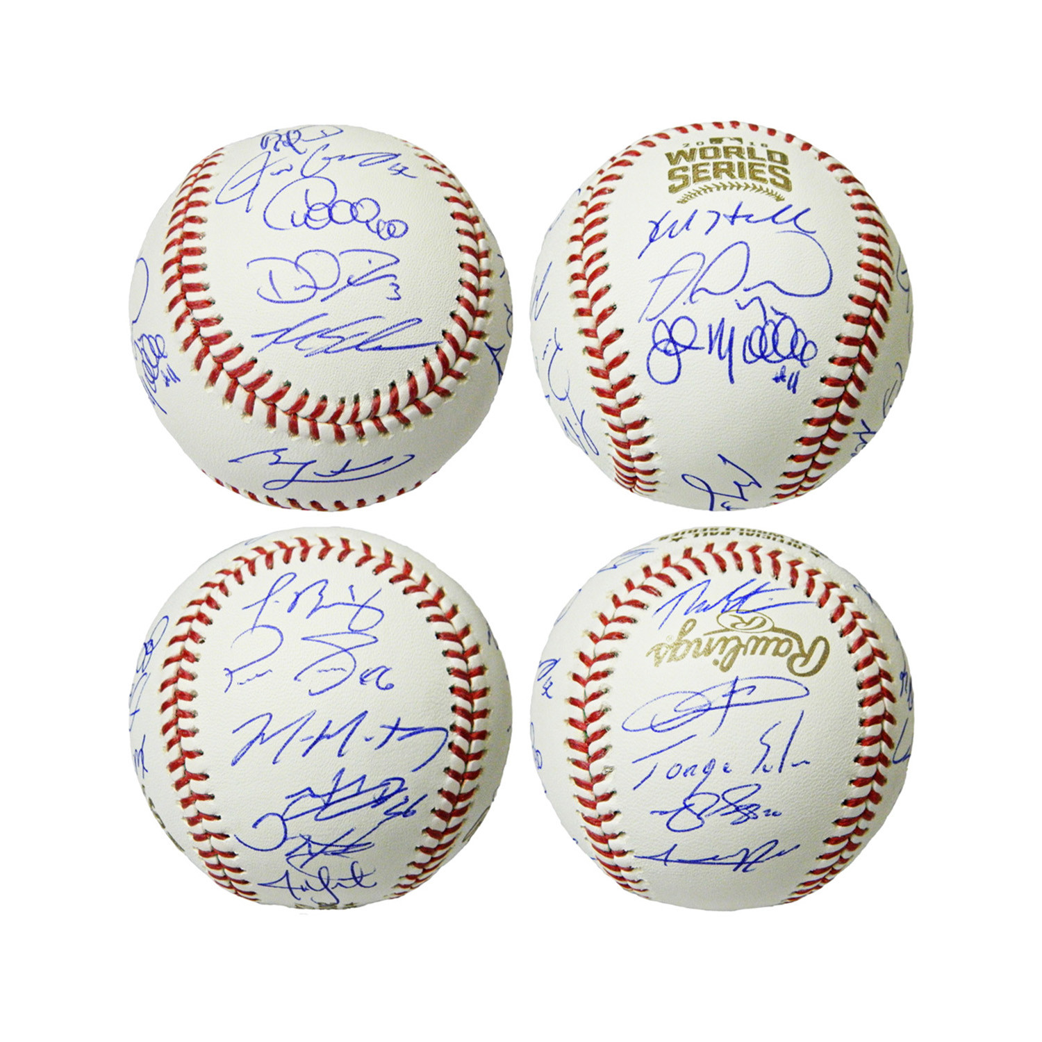 Rawlings 2016 World Series Albert Almora Jr Autographed Baseballs Autographed Baseball 