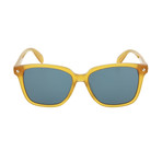 Unisex Square Sunglasses // Yellow + Blue