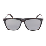 Men's Square Sunglasses // Havana + Gray