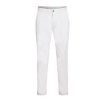 Cotton Stretch Slim-Fit Chinos // Snow (42WX32L)