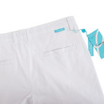 Cotton Stretch Slim-Fit Chinos // Snow (36WX32L)