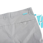 Cotton Stretch Slim-Fit Chinos // Gray (32WX32L)