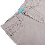 Twill Skinny Stretch Jeans // Gray (34WX32L)