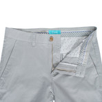 Cotton Stretch Slim-Fit Chinos // Gray (30WX30L)