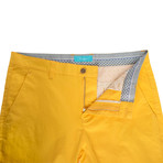 Cotton Stretch Slim-Fit Chinos // Canary (32WX30L)