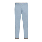 Cotton Stretch Slim-Fit Chinos // Sky (36WX32L)