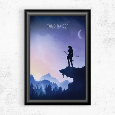 Tomb Raider (11"W x 17"H)