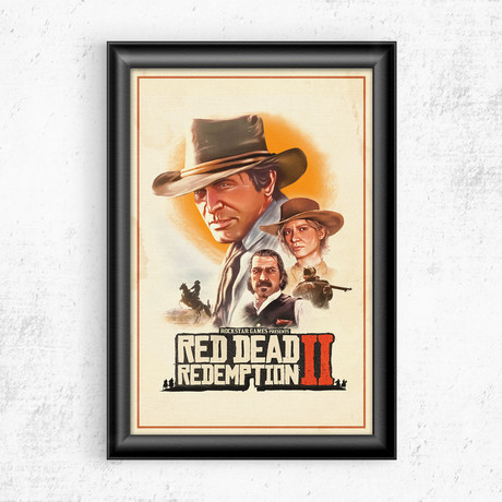 Red Dead Redemption 2 'Movie Poster' (11"W x 17"H)