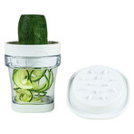 2-Blade Handheld Turning Vegetable Slicer + Spiralizer