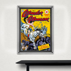 Wonder Woman // Issue #1 // Mightyprint™ Wall Art // Backlit LED Frame