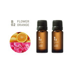 Essential Oil // Set of 2 // B02 Flower Orange