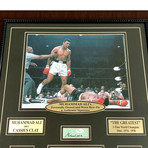Muhammad Ali // Authentic Worn Bow Tie Autographed Collage