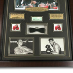 Muhammad Ali // Authentic Worn Bow Tie Autographed Collage