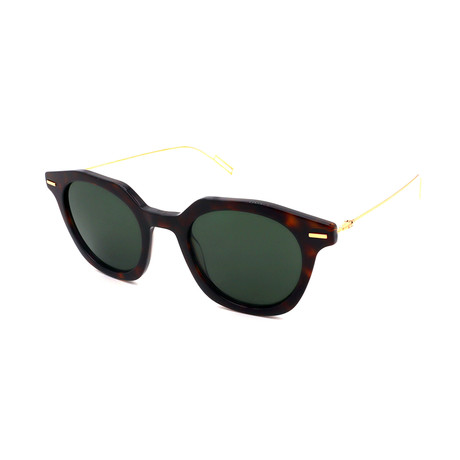 Unisex DIORMASTER-21K Sunglasses // Havana + Gold + Green