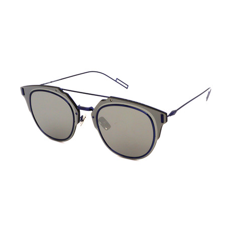 Men's COMPOSIT-10-26D Sunglasses // Blue + Dark Gray