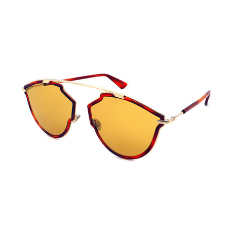 Unisex SOREALRISE-6J Sunglasses // Tortoise + Gold