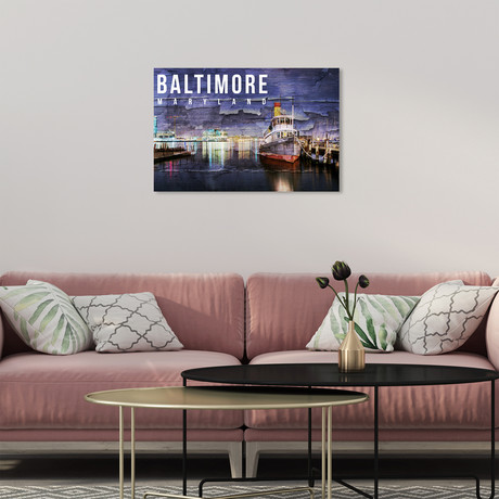 Baltimore Landscape (16.0"H x 24.0"W x 1.5"D)