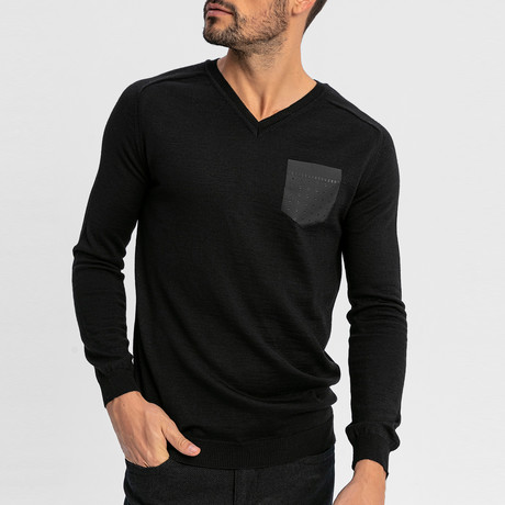 Beck Sweater // Black (Small)