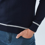 Wang Turtleneck Sweater // Navy (XL)