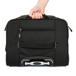 Oregami Large Rolling Bag + Half Tray Set // Black + Gray