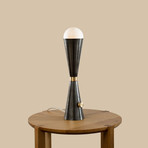 Karma Table Lamp (Black Brass)