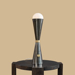 Karma Table Lamp (Black Brass)