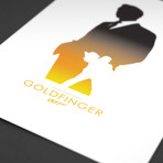 Goldfinger (17"H x 11"W)