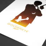 GoldenEye (17"H x 11"W)