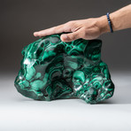 Polished Bulls Eye Malachite