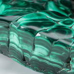 Polished Bulls Eye Malachite