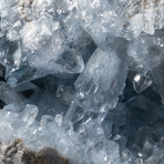 Blue Celestite Geode v.2