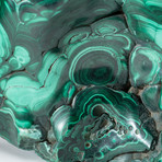 Polished Bulls Eye Malachite