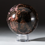 Imperial Rhodonite Sphere v.1