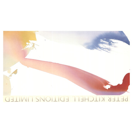 Peter Kitchell // Raindeer Nights D // 1986 Offset Lithograph