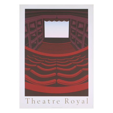 Perry King // Theatre Royal // 1985 Serigraph