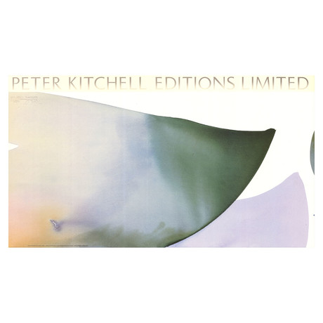 Peter Kitchell // Raindeer Nights C // 1986 Offset Lithograph