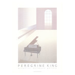 Perry King // Wallspace with Piano // 1984 Serigraph