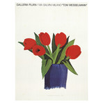 Tom Wesselmann // Tulips in a Vase // 1985 Offset Lithograph