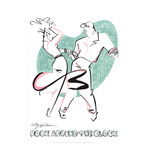 Ty Wilson // Rock Around the Clock // 1989 Serigraph