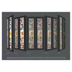 Yaacov Agam // Double Metamorphosis // 1980 Serigraph