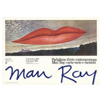 Man Ray // A L'Heure de L'Observatoire-Les Amoureux // 1983 Offset Lithograph
