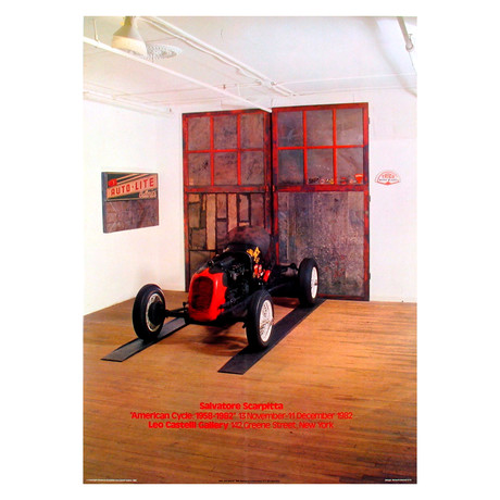 Salvatorre Scarpitta // Rajo Jack Special // 1982 Offset Lithograph