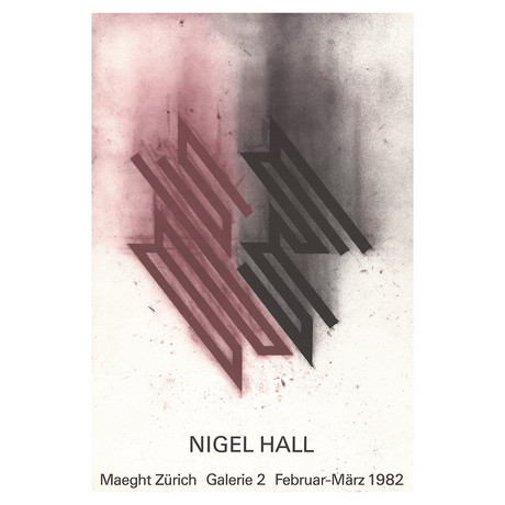 Nigel Hall // Mageht Zurich // 1982 Lithograph