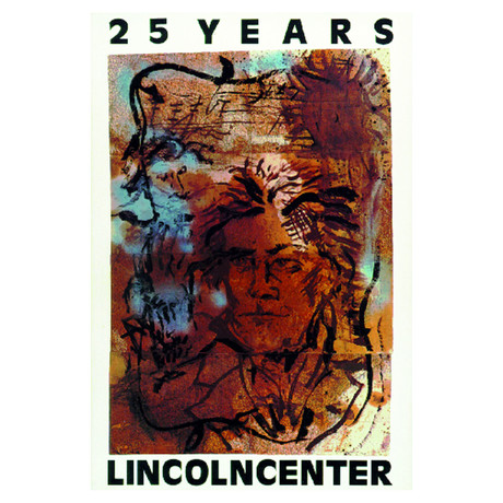 Julian Schnabel // 25 Years // Lincoln Center // 1984 Serigraph