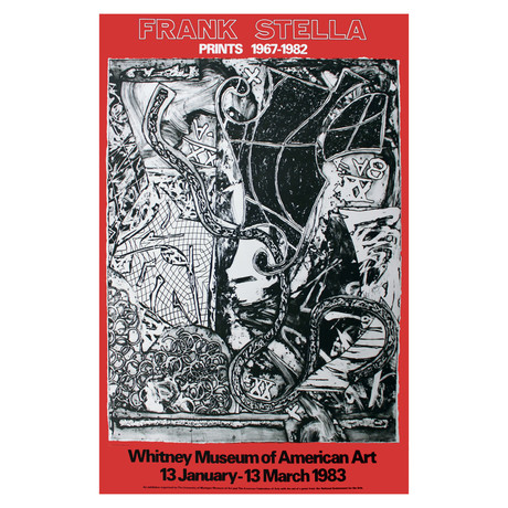 Frank Stella // Prints 1967-1982 // 1982 Offset Lithograph