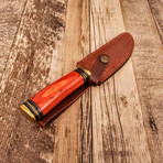 Red Straight Point Skinner