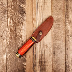 Red Straight Point Skinner