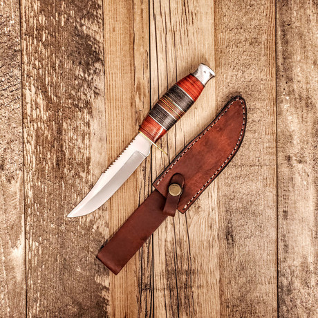 Saw Back // Stainless 440C Hunter
